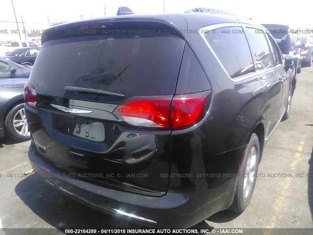 2C4RC1BGXHR505558 - 2017 CHRYSLER PACIFICA TOURING L 黑色 照片 4