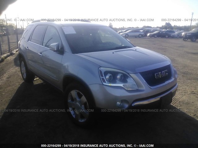 1GKER23758J128616 - 2008 GMC ACADIA SLT-1 Plata foto 1