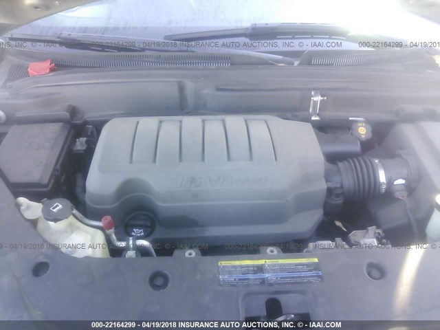 1GKER23758J128616 - 2008 GMC ACADIA SLT-1 Plata foto 10