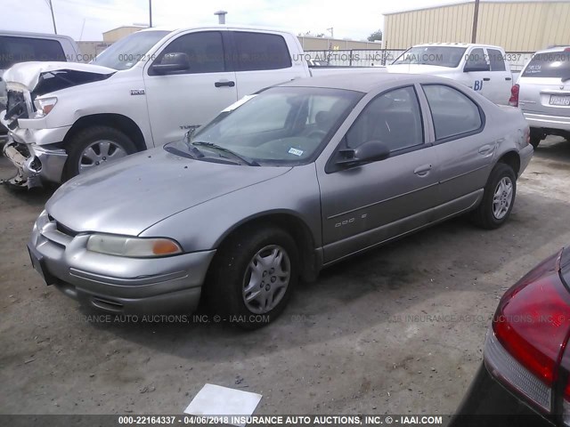 1B3EJ46X2XN595575 - 1999 DODGE STRATUS BROWN photo 2