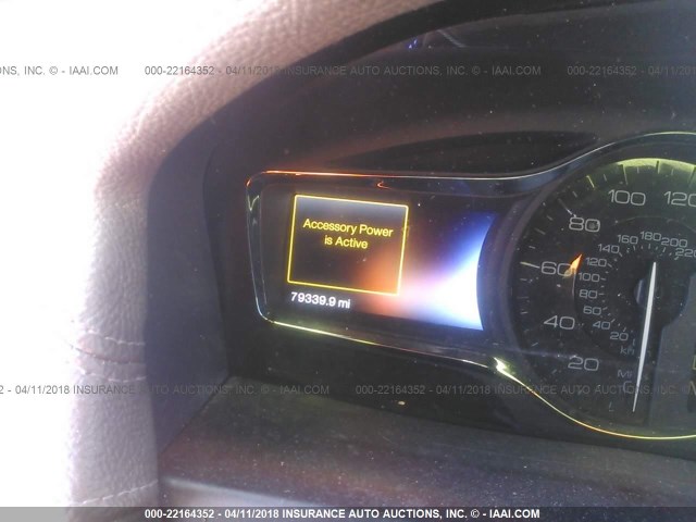 2LMDJ6JK9CBL19059 - 2012 LINCOLN MKX BLUE photo 7