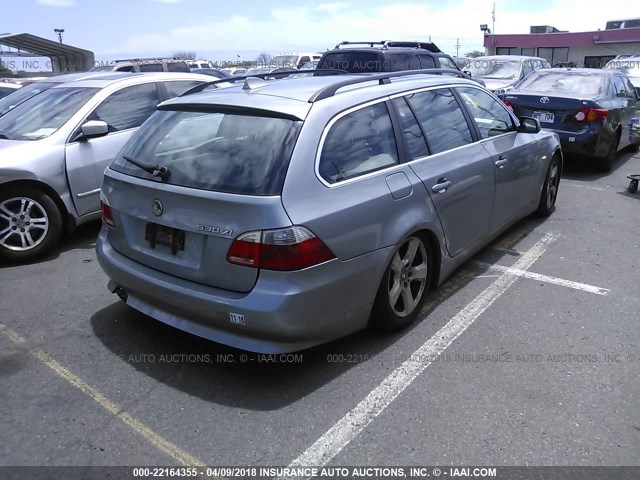 WBANN73526B799071 - 2006 BMW 530 XIT SILVER photo 4