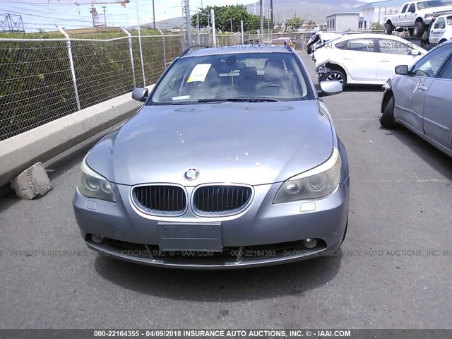 WBANN73526B799071 - 2006 BMW 530 XIT SILVER photo 6