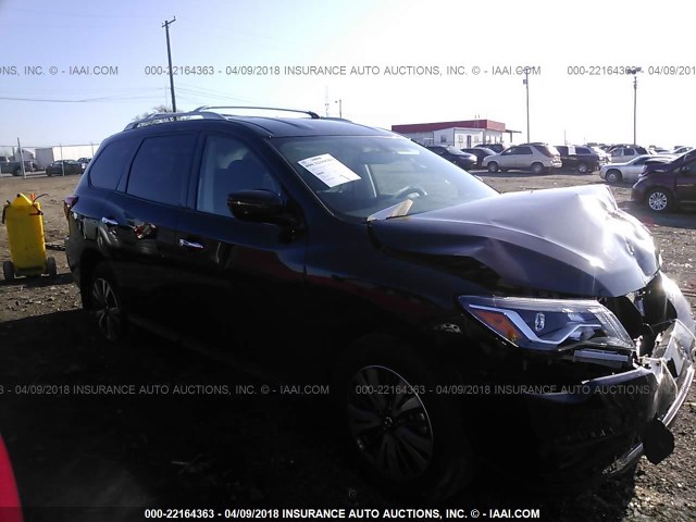 5N1DR2MMXHC695464 - 2017 NISSAN PATHFINDER S/SV/SL/PLATINUM 黑色 照片 1