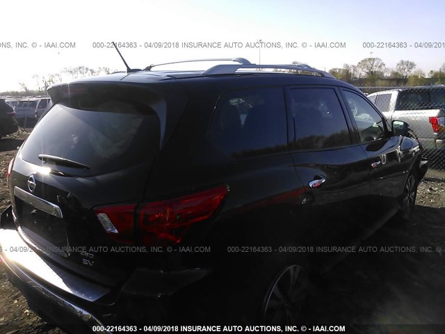 5N1DR2MMXHC695464 - 2017 NISSAN PATHFINDER S/SV/SL/PLATINUM 黑色 照片 4