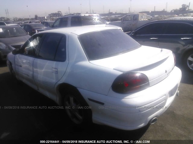 1G2NW52M5VC783117 - 1997 PONTIAC GRAND AM GT WHITE photo 3