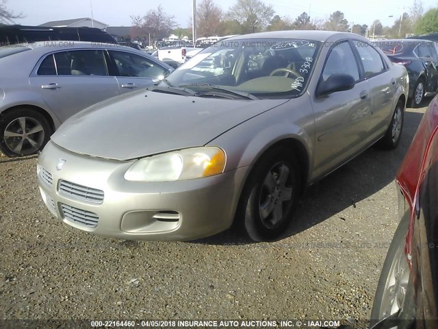 1B3EL46X02N351149 - 2002 DODGE STRATUS SE PLUS GOLD photo 2