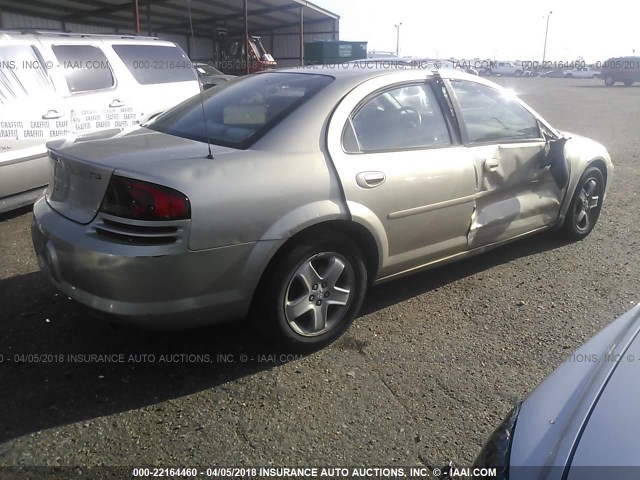 1B3EL46X02N351149 - 2002 DODGE STRATUS SE PLUS GOLD photo 4