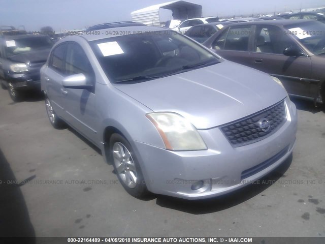 3N1AB61E78L634547 - 2008 NISSAN SENTRA 2.0/2.0S/2.0SL SILVER photo 1