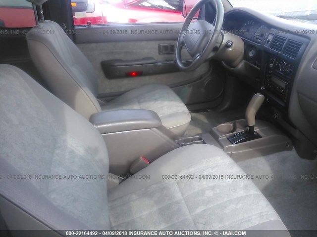 4TASN92N0YZ608174 - 2000 TOYOTA TACOMA XTRACAB PRERUNNER ოქროსფერი ფოტო 5