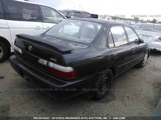 1NXBB02E0VZ589302 - 1997 TOYOTA COROLLA DX BLACK photo 4