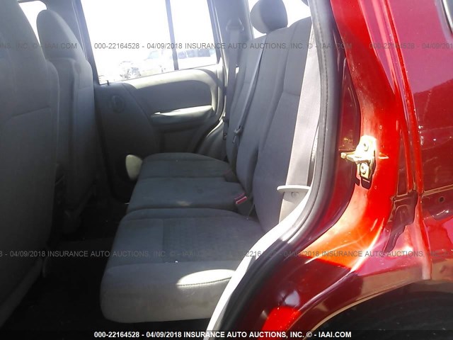 1J4GL48K47W521551 - 2007 JEEP LIBERTY SPORT Qırmızı foto 8