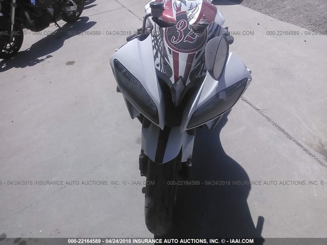 JYARJ16EXCA023194 - 2012 YAMAHA YZFR6 WHITE photo 5