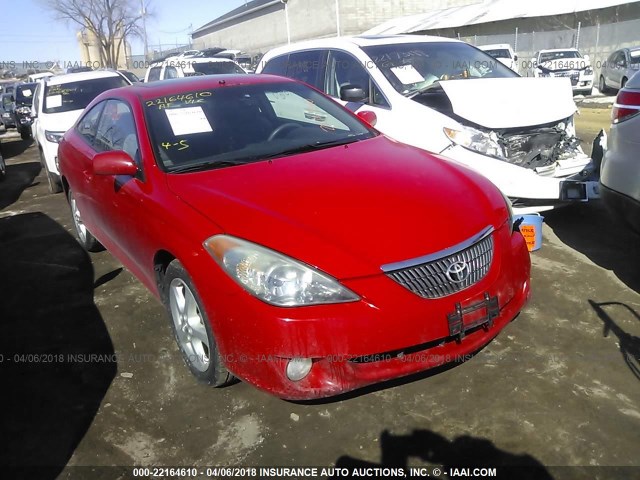 4T1CA38P05U040961 - 2005 TOYOTA CAMRY SOLARA SE/SLE RED photo 1