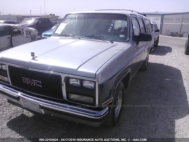 1GKER16K1LF528954 - 1990 GMC SUBURBAN R15 CONVENTIONAL SILVER photo 6