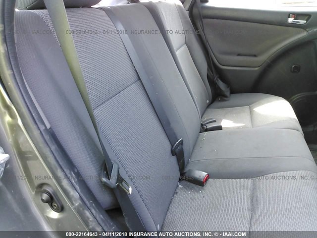 2T1KR32E07C648365 - 2007 TOYOTA COROLLA MATRIX XR GRAY photo 8