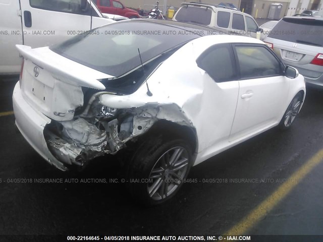 JTKJF5C72C3034171 - 2012 TOYOTA SCION TC 白色 照片 4