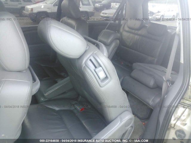 5FNRL38617B424954 - 2007 HONDA ODYSSEY EXL SILVER photo 8