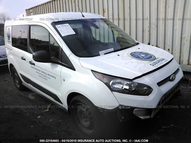 NM0LE6F76F1223455 - 2015 FORD TRANSIT CONNECT XLT WHITE photo 1