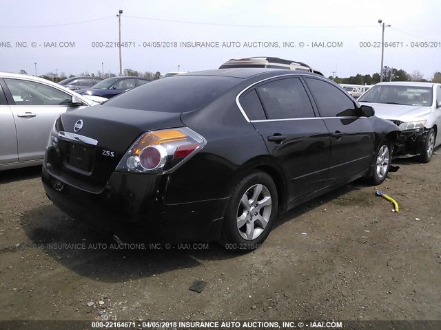 1N4AL21E68C282923 - 2008 NISSAN ALTIMA 2.5/2.5S BLACK photo 4