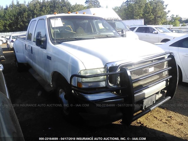 1FTWW32F63EB09503 - 2003 FORD F350 SUPER DUTY WHITE photo 1