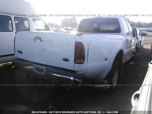 1FTWW32F63EB09503 - 2003 FORD F350 SUPER DUTY WHITE photo 4