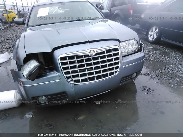 2C3KA53G36H189392 - 2006 CHRYSLER 300 TOURING GRAY photo 6