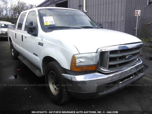 1FTNW20F9YED34188 - 2000 FORD F250 SUPER DUTY WHITE photo 1