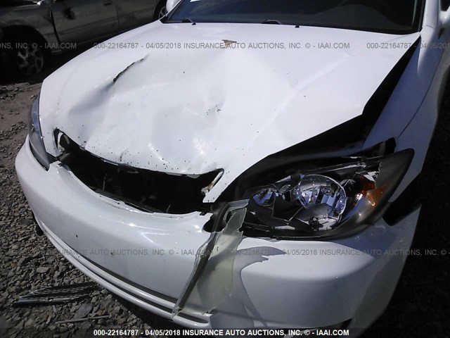 4T1BF32K82U025498 - 2002 TOYOTA CAMRY LE/XLE/SE WHITE photo 6