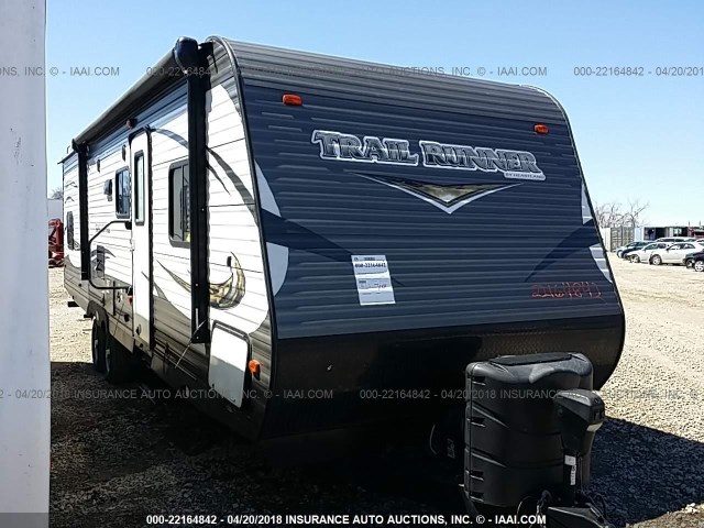 5SFEB332XGE313078 - 2016 HEARTLAND TRAIL RUNNER  WHITE photo 1