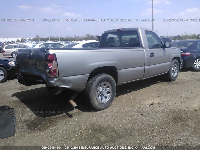 1GCEC14X03Z112064 - 2003 CHEVROLET SILVERADO C1500 Pewter photo 4