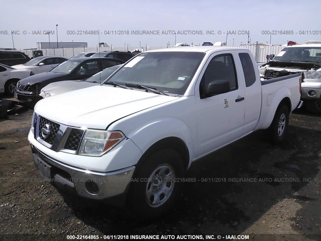 1N6BD06T78C411269 - 2008 NISSAN FRONTIER KING CAB XE/KING CAB SE WHITE photo 2