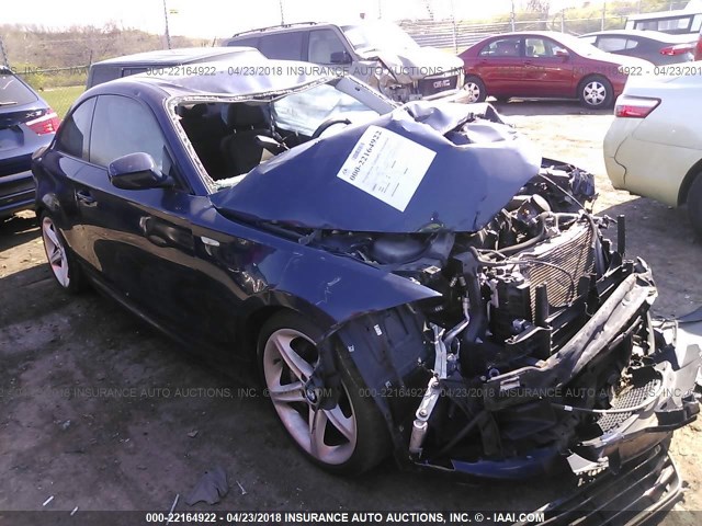 WBAUC9C51BVM10359 - 2011 BMW 135 I Niebieski zdjęcie 1