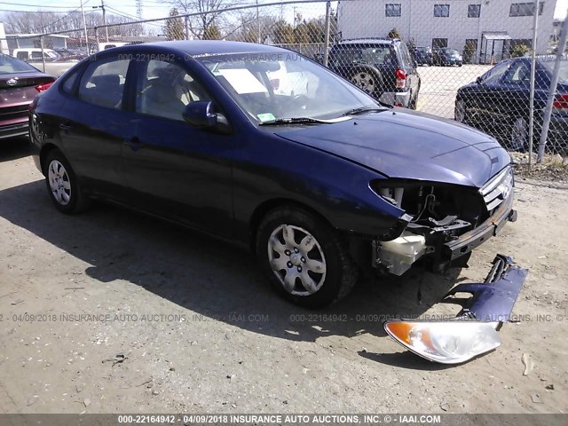 KMHDU46D58U369265 - 2008 HYUNDAI ELANTRA GLS/SE/LIMITED BLUE photo 1