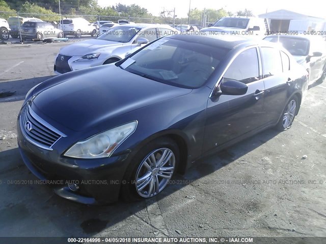 JN1CV6AP2CM930754 - 2012 INFINITI G37 SPORT Pewter photo 2