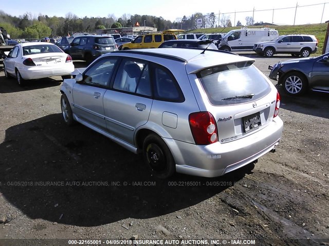 JM1BJ245431189080 - 2003 MAZDA PROTEGE PR5 银色 照片 3