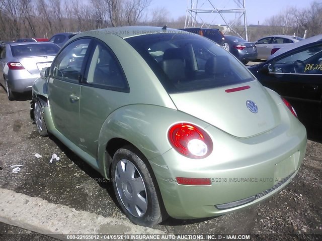 3VWPW3AG4AM009676 - 2010 VOLKSWAGEN NEW BEETLE 绿色 照片 3