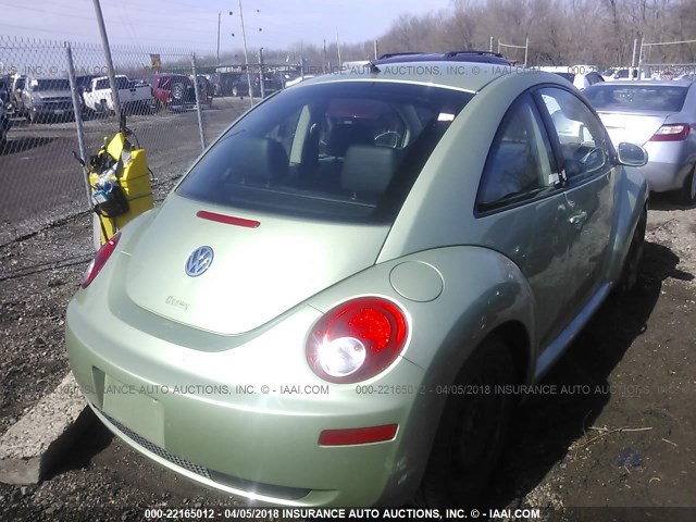 3VWPW3AG4AM009676 - 2010 VOLKSWAGEN NEW BEETLE 绿色 照片 4