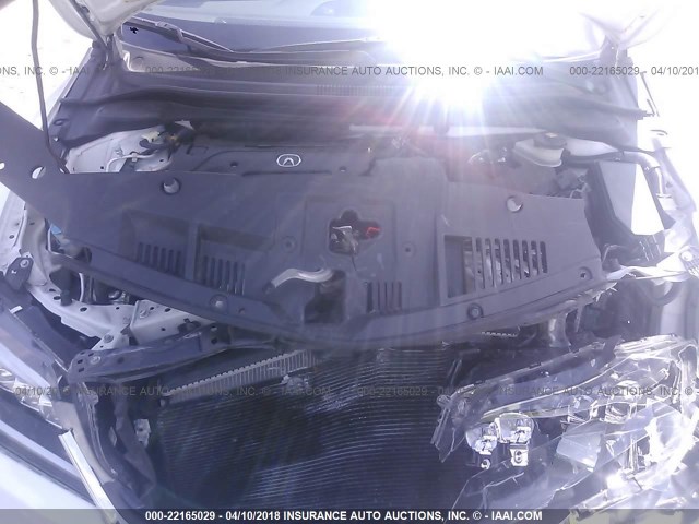 19UDE2F83GA012046 - 2016 ACURA ILX PREMIUM STYLE/TECH STYLE WHITE photo 10