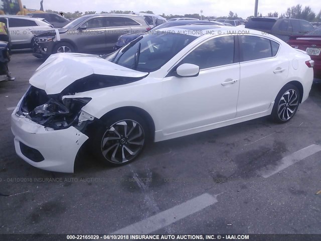 19UDE2F83GA012046 - 2016 ACURA ILX PREMIUM STYLE/TECH STYLE WHITE photo 2