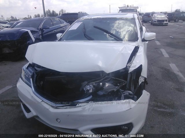 19UDE2F83GA012046 - 2016 ACURA ILX PREMIUM STYLE/TECH STYLE WHITE photo 6