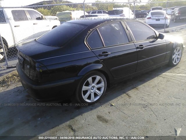 WBAET37402NG74193 - 2002 BMW 325 I BLACK photo 4