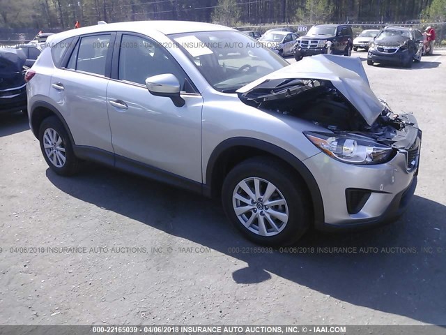 JM3KE2BE3F0536410 - 2015 MAZDA CX-5 SPORT SILVER photo 1