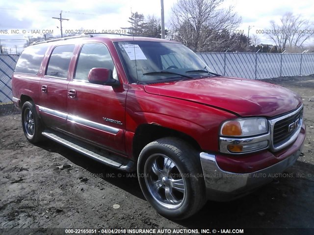 1GKEC16Z22J147107 - 2002 GMC YUKON XL C1500 RED photo 1