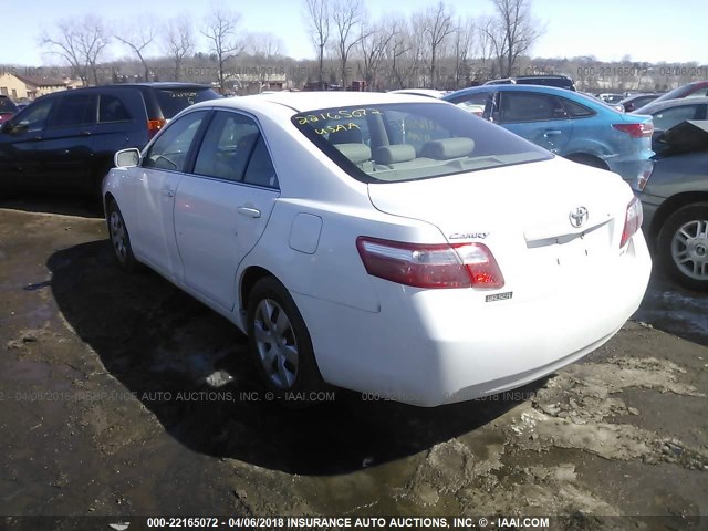 4T4BE46KX9R084183 - 2009 TOYOTA CAMRY SE/LE/XLE WHITE photo 3