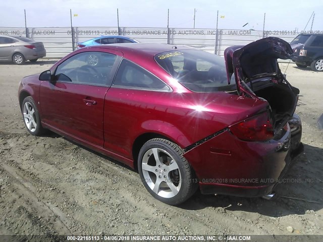 1G2AN15B877253806 - 2007 PONTIAC G5 GT RED photo 3