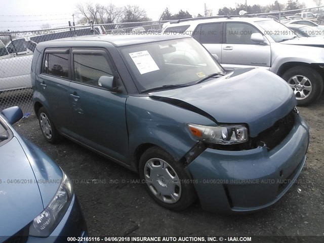 JTLKE50E091067261 - 2009 TOYOTA SCION XB Mavi foto 1