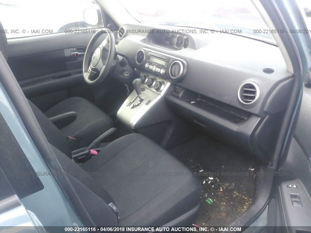 JTLKE50E091067261 - 2009 TOYOTA SCION XB Mavi foto 5