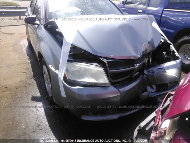 1B3LC46B39N561072 - 2009 DODGE AVENGER SE/SXT GRAY photo 6