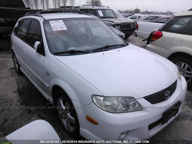 JM1BJ245731218670 - 2003 MAZDA PROTEGE PR5 白色 照片 1